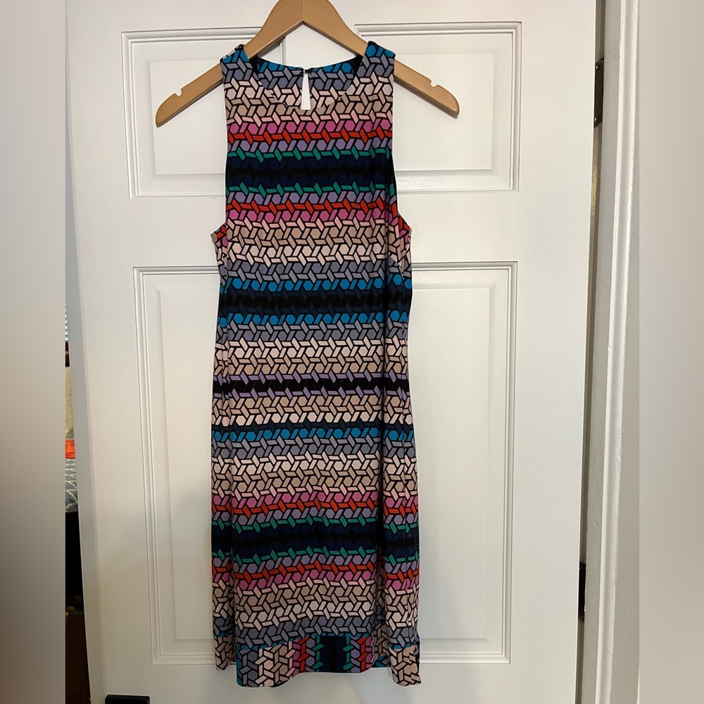 Trina Turk Geometric Sleeveless dress